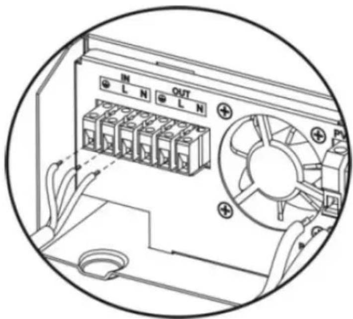 MSW S-POWER UPS 1600 PSW - AC VSTUP/VÝSTUP PRIPOJENIE - 1