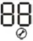 MSW S-POWER UPS 1600 PSW - DISPLAY OG FUNKTIONSKNAPPER - 8