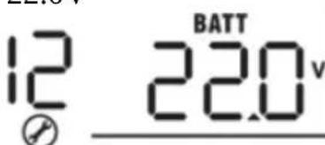 MSW S-POWER UPS 1600 PSW - LCD BEÁLLÍTÁS - 34