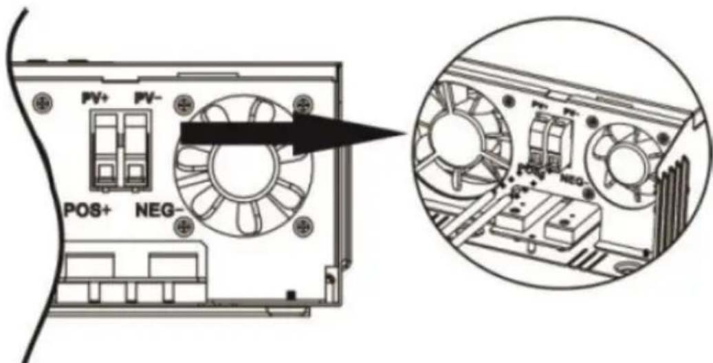 MSW S-POWER UPS 1600 PSW - PV-ANSCHLUSS (GILT NUR FÜR DAS MODELL MIT SOLARLADEGERÄT) - 2