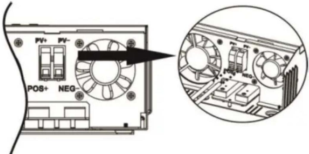 MSW S-POWER UPS 1600 PSW - PV-TILSLUTNING (GÆLDER KUN FOR MODELLEN MED SOLCELLEOPLADER) - 2