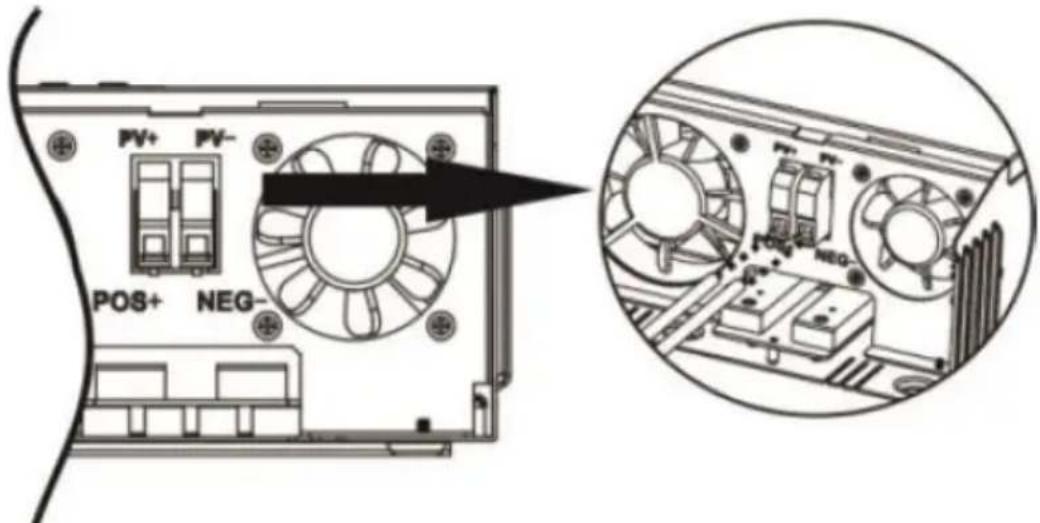 MSW S-POWER UPS 1600 PSW - COLLEGAMENTO FV (SOLO PER MODELLO CON CARICATORE SOLARE) - 2