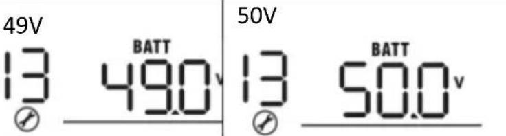 MSW S-POWER UPS 1600 PSW - LCD-INSTÄLLNING - 48