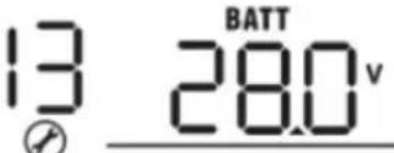 MSW S-POWER UPS 1600 PSW - LCD BEÁLLÍTÁS - 58