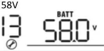 MSW S-POWER UPS 1600 PSW - LCD BEÁLLÍTÁS - 72