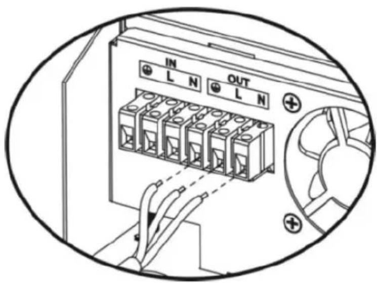 MSW S-POWER UPS 800 PSW - AC INPUT/OUTPUT-FORBINDELSE - 2