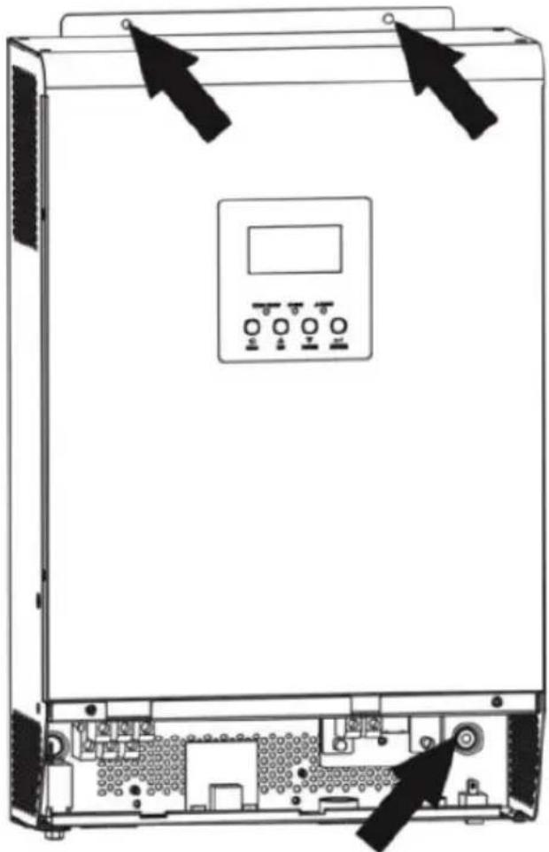MSW S-POWER UPS 800 PSW - LAITTEEN SIJAINTI - 3