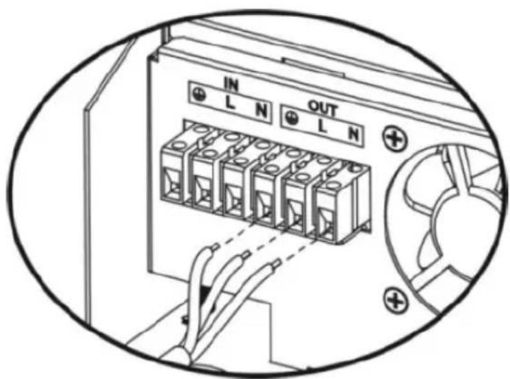MSW S-POWER UPS 800 PSW - AC VSTUP/VÝSTUP PRIPOJENIE - 2
