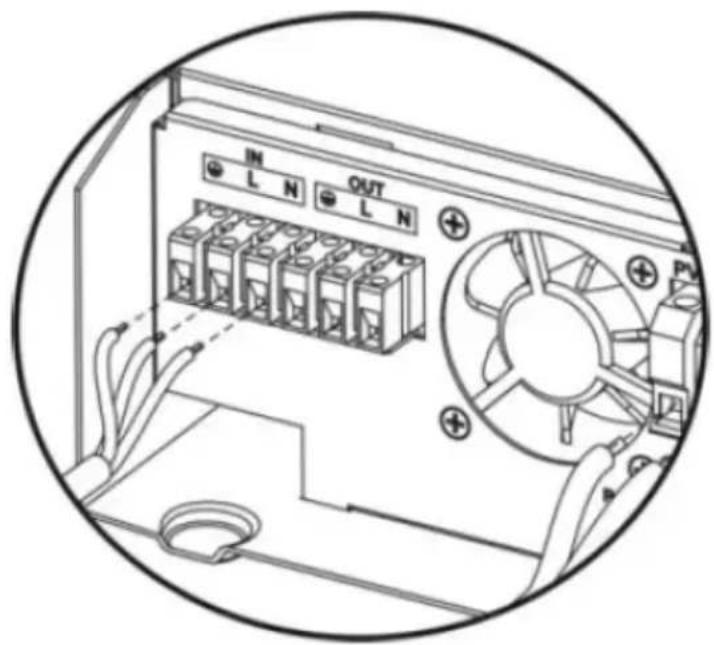 MSW S-POWER UPS 800 PSW - AC VSTUP/VÝSTUP PRIPOJENIE - 1