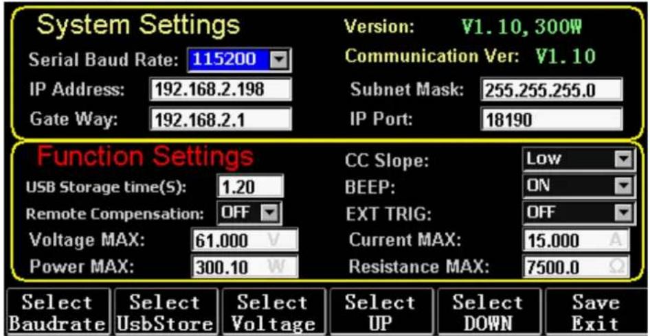 Stamos S-LS-118 - Setting of Parameter Function - 1