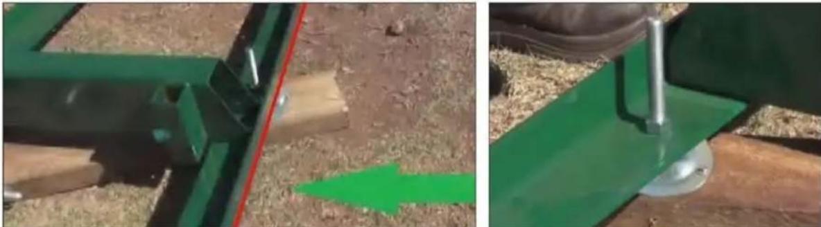 MSW WOOHS-7HP - Make the cross arm on the tracks at same level - 1
