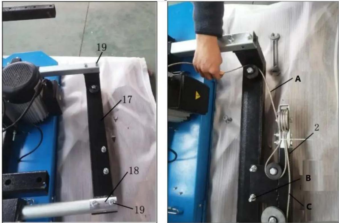 MSW WOOHS-7HP - Conjunto de carro - 4