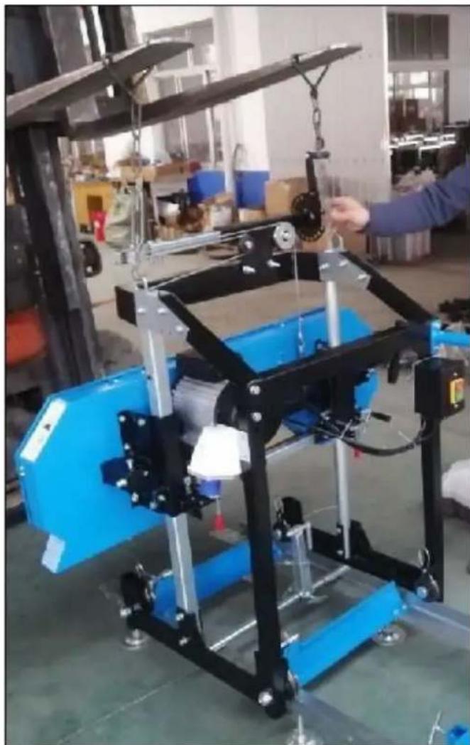 MSW WOOHS-7HP - Montering af vogn - 10
