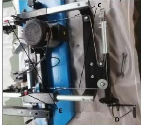 MSW WOOHS-7HP - B-Bolzen und Muttern - 2