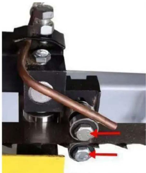 MSW WOOHS-7HP - RéGLAGE DU GUIDE DE LAME - 1