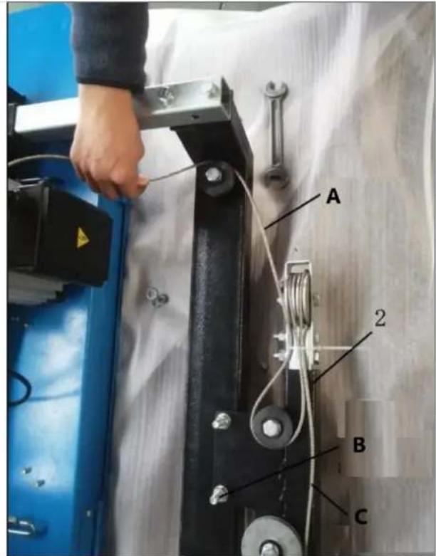 MSW WOOHS-7HP - Carriage assembly - 6