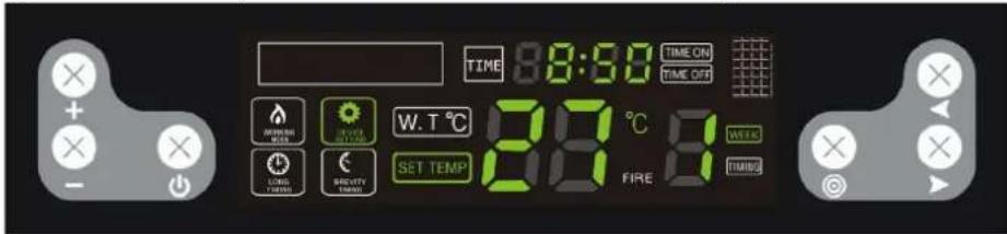MSW PLT-W20 - Configuração de temperatura - 1