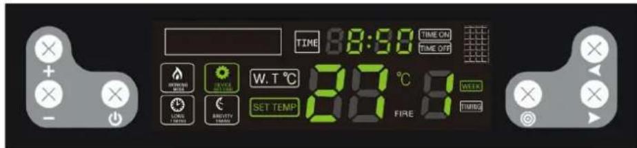 MSW PLT-W20 - Impostazione della temperatura - 2