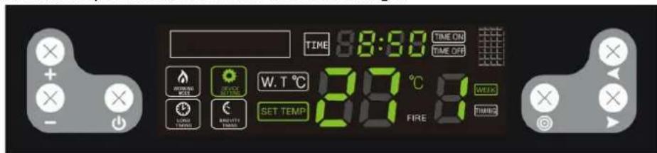 MSW PLT-W20 - Temperaturinställning - 1