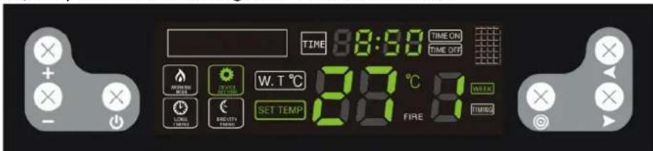 MSW PLT-W20 - Temperaturinnstilling - 1