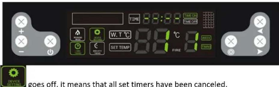 MSW PLT-W20 - Canceling the timer from a weekly cycle - 1