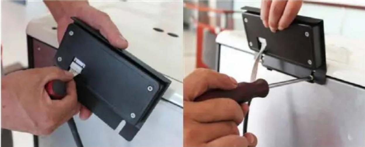 MSW PLT-6 - Installazione del pannello di controllo: - 1