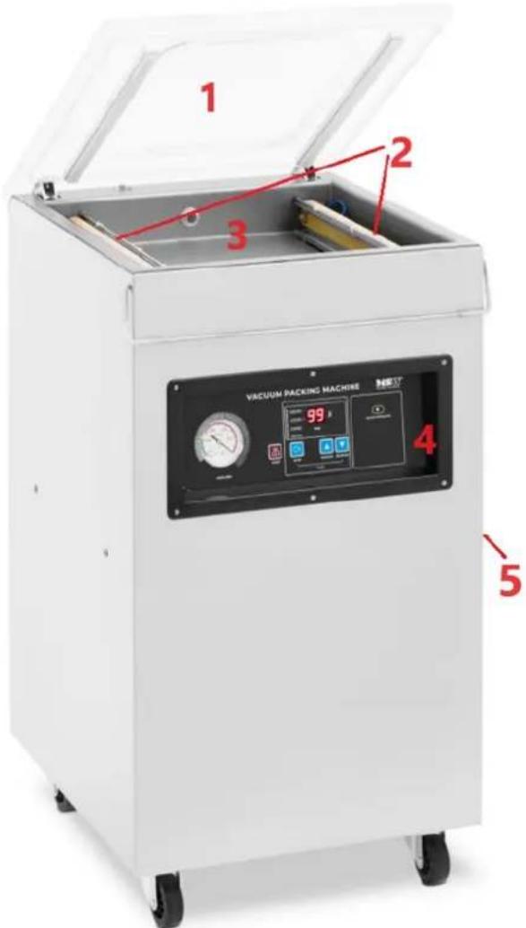 MSW RVPM-1200 - Eszköz leírása - 1