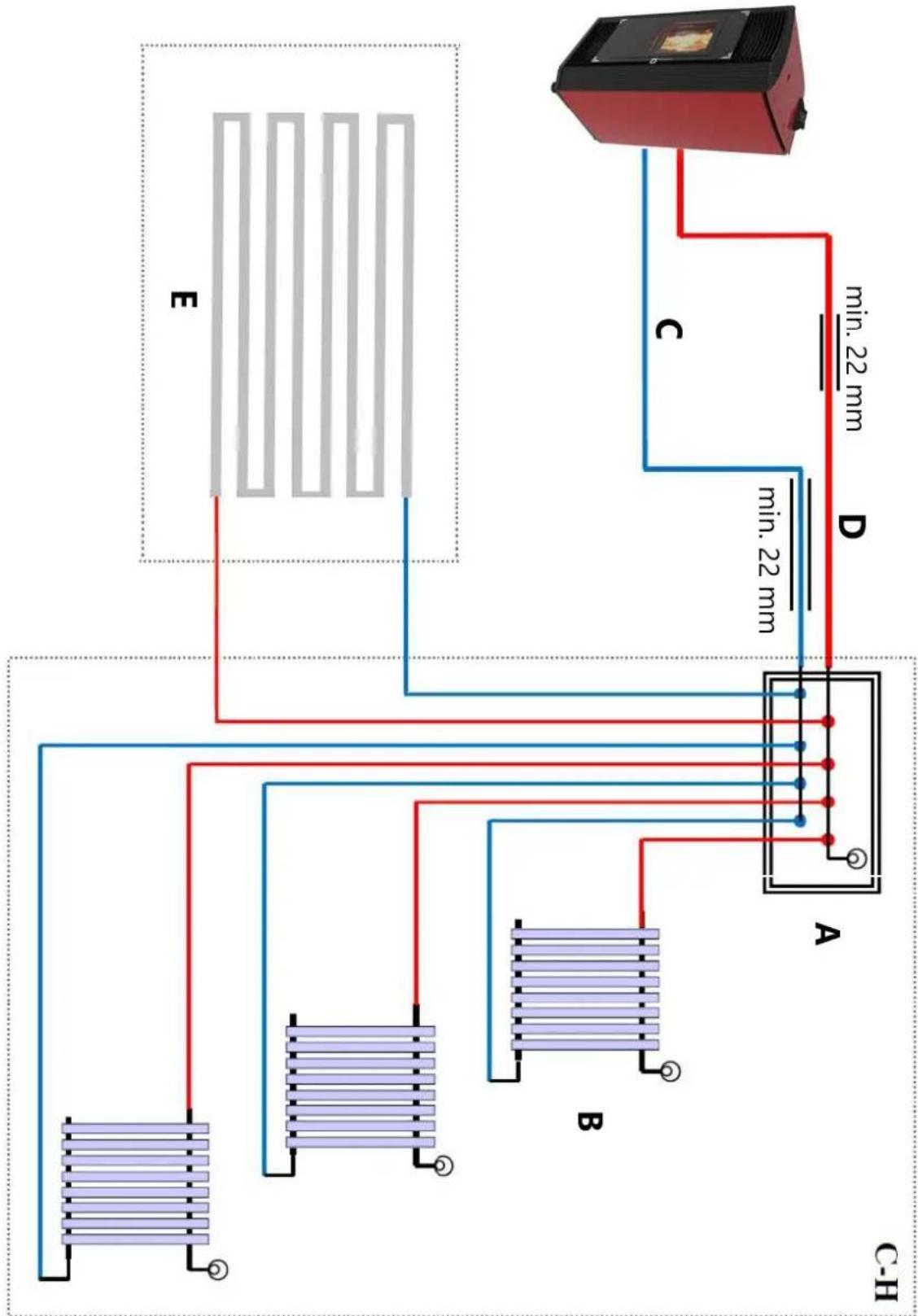 MSW PLT-W24 - Produkt och kontrollsystem Måttdiagram - 2