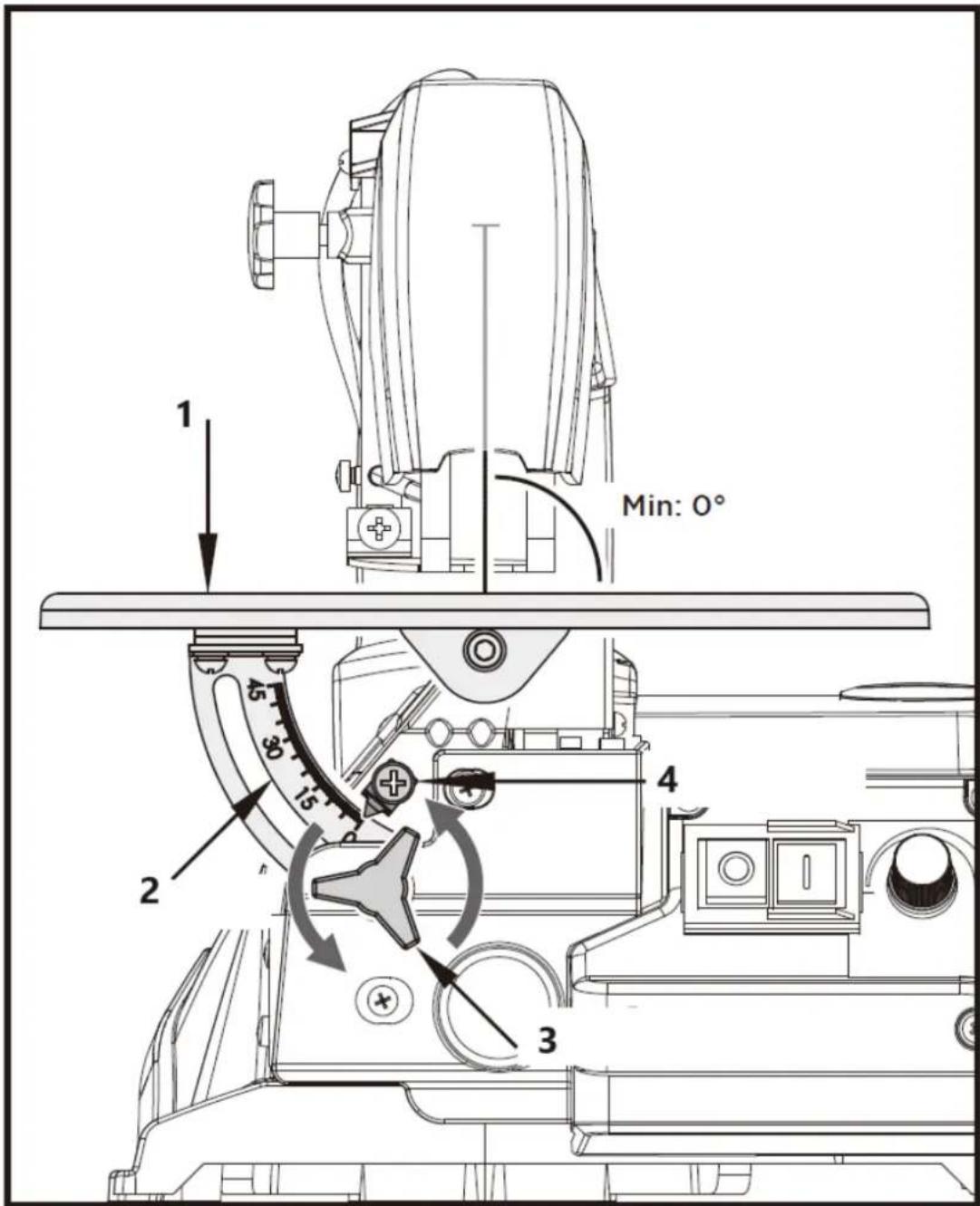 MSW SAW 16 SCROLL - Bladbeskyttesesmontering - 1