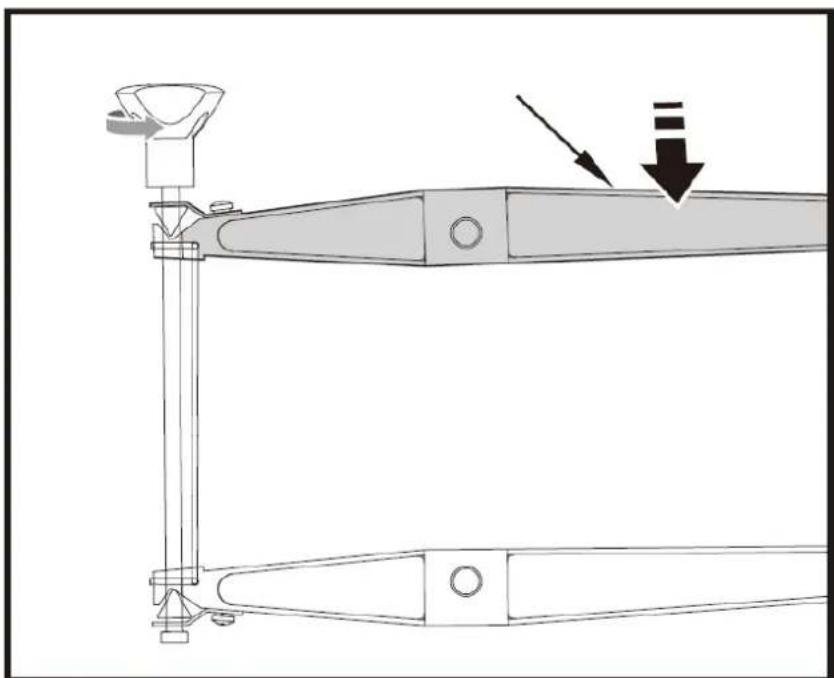 MSW SAW 16 SCROLL - Wechseln des Sägeblattes mit Stiften - 3