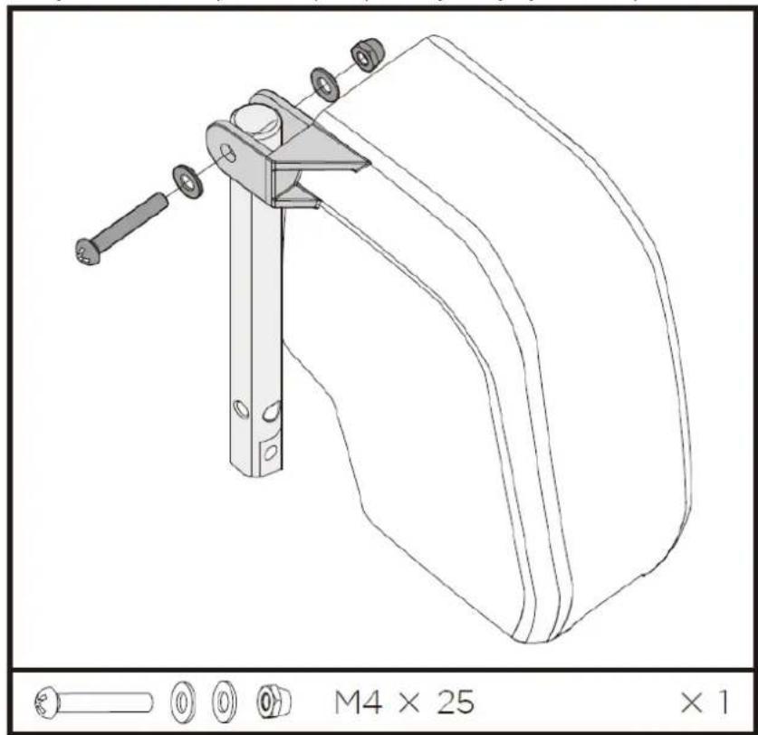 MSW SAW 16 SCROLL - Montaz oslony ostrza - 1
