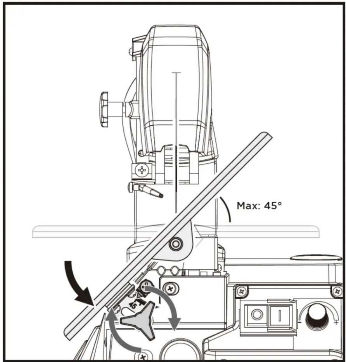 MSW SAW 16 SCROLL - Vizszintes fureszpad es atlos vagasok - 1