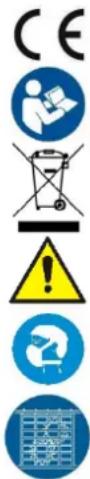MSW SAW 16 SCROLL - Förklaring av symbolerna - 1