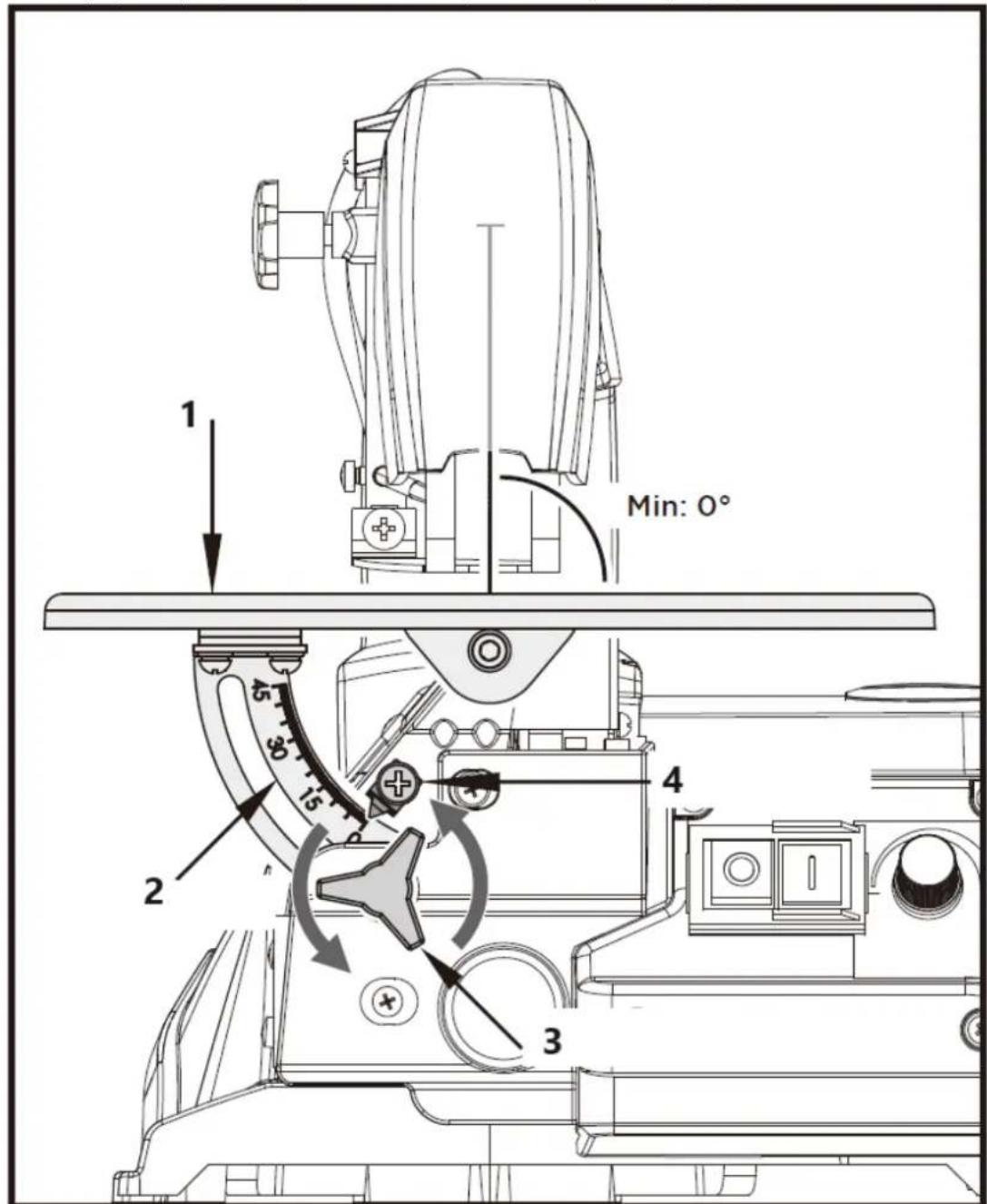 MSW SAW 16 SCROLL - Ustawianie skali kata - 1