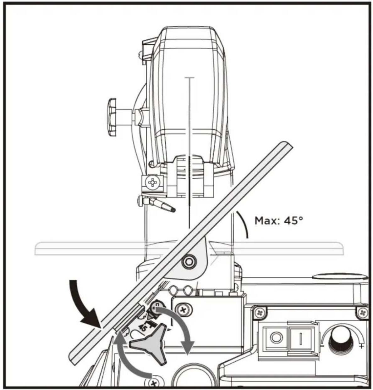 MSW SAW 16 SCROLL - Stolní horizontalí pila a diagonalířezy - 1