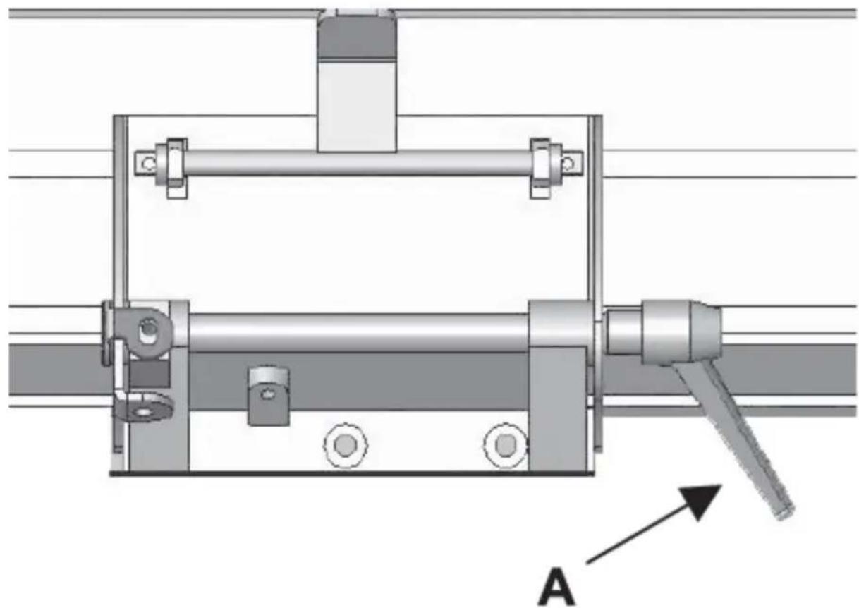 MSW WOBD-1500L - Definir o ângulo da guia - 1