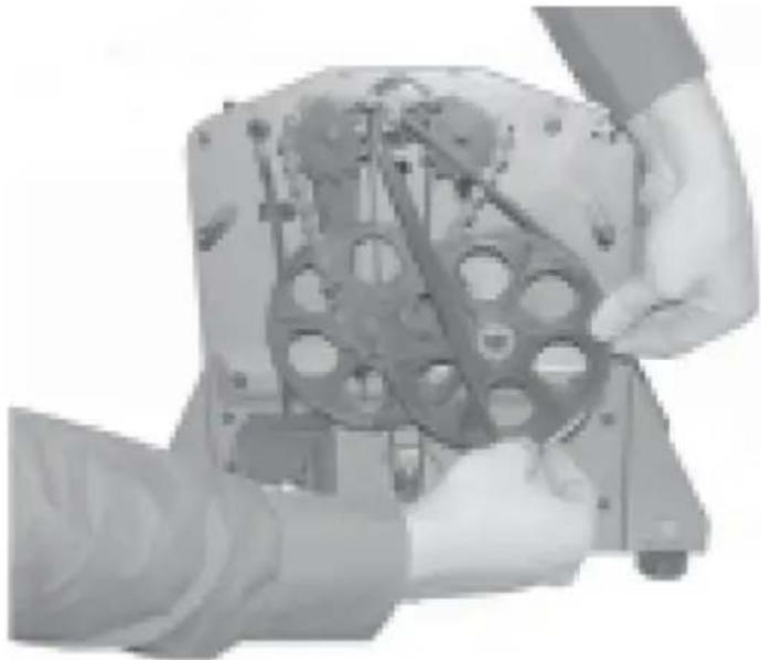 MSW WOBD-1500L - Wymiana paska napędowego - 1