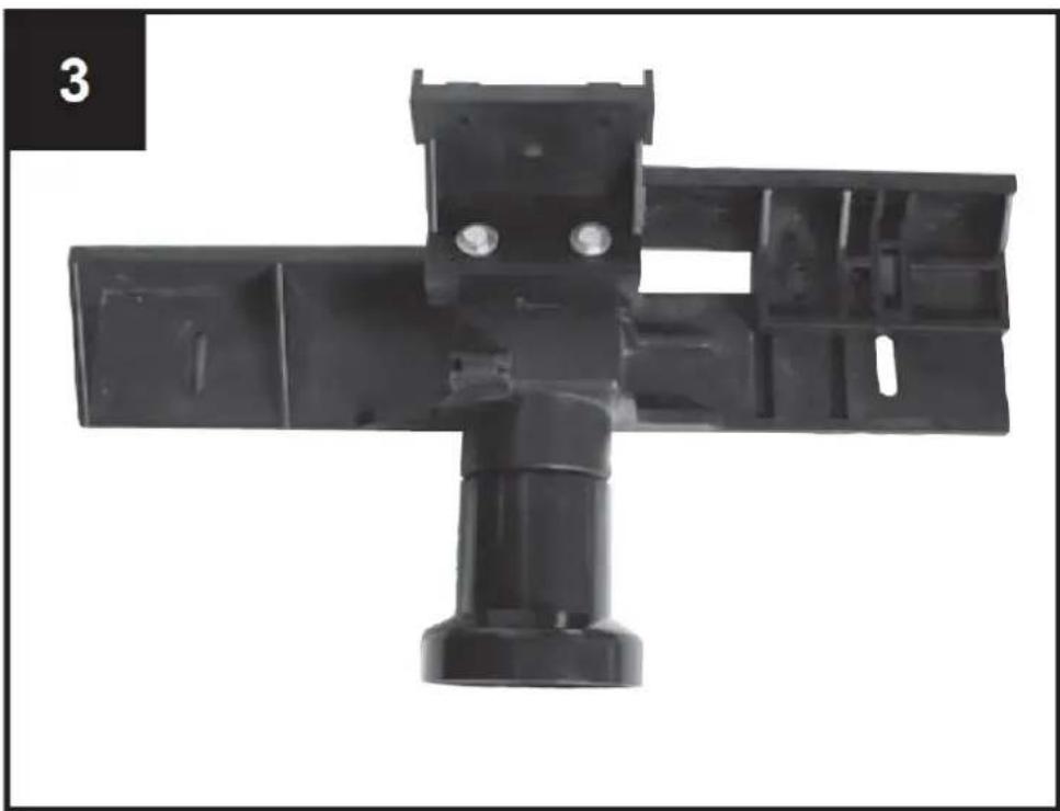 MSW WOBD-1500Y - Stap 3: Drukdeel D monteren - 2