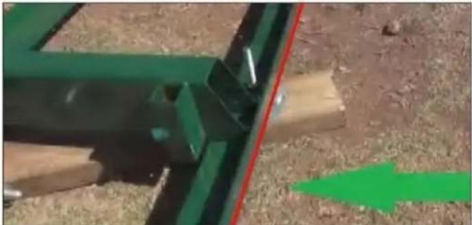 MSW WOOHS-E3600K - Make the cross arm on the tracks at same level - 1