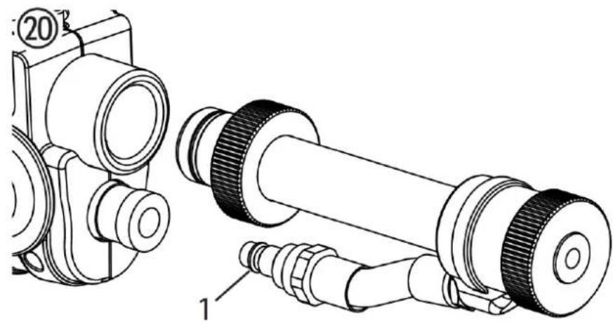 MSW PU-30 - Curățarea lancei de pulverizare - 1