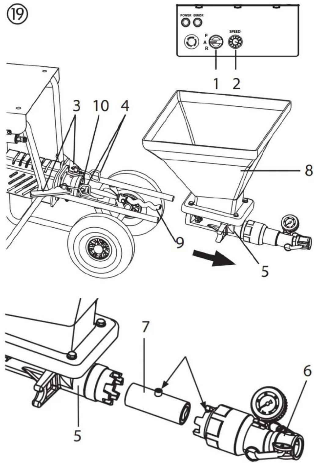 MSW PU-30 - Čiščenje črpalne enote - 1