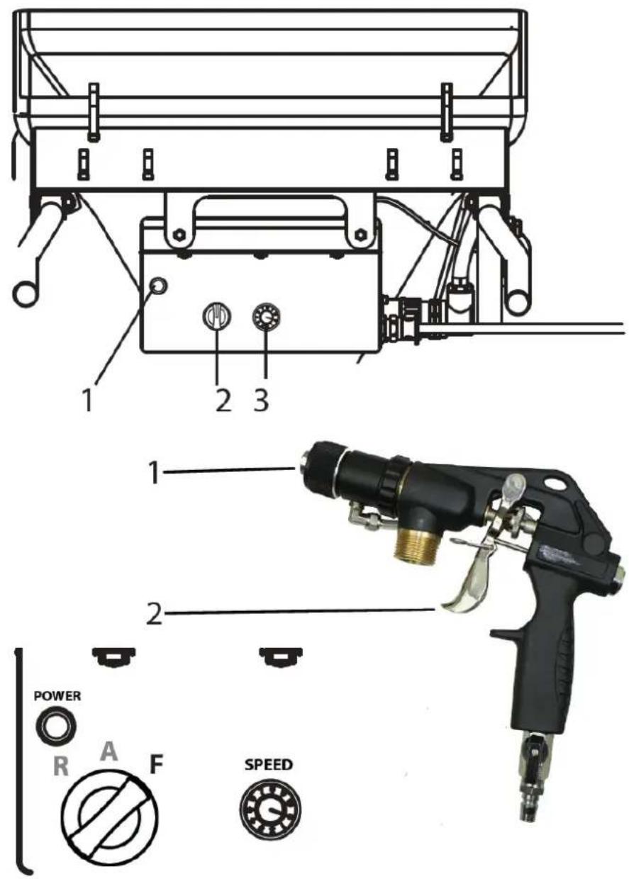 MSW PU-30 - Beginning of the spraying process - 1