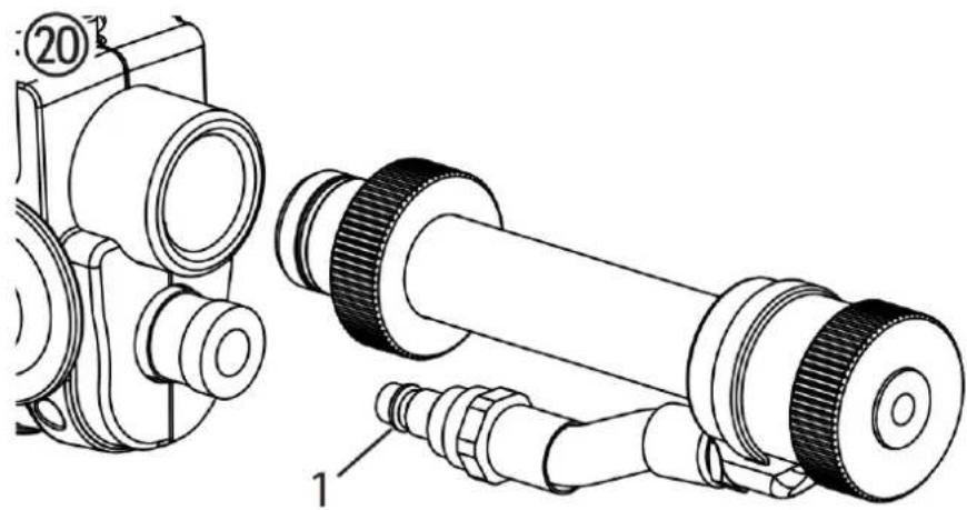 MSW PU-30 - Nettoyage de la lance de pulvérisation - 1