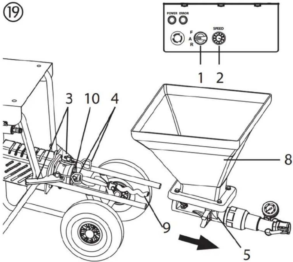 MSW PU-30 - Cleaning the pump unit - 1