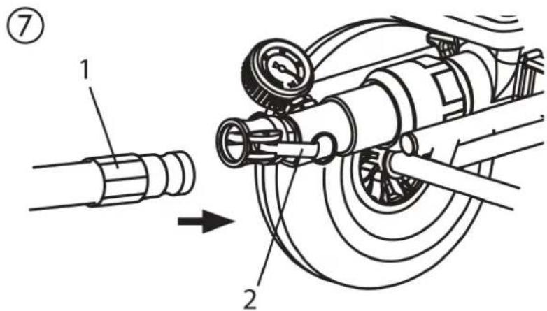 MSW PU-30 - Habarcs tömlő pneumatikus szórópisztolyhoz - 3