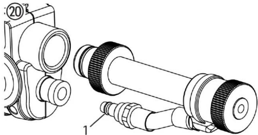 MSW PU-20 - Čištění rozprašovací trysky - 1