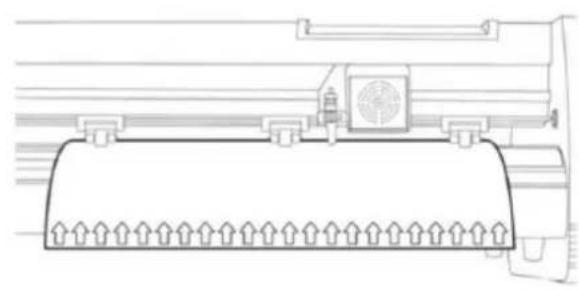 MSW PLO-1350 - Zmiana pozycji cięcia - 2