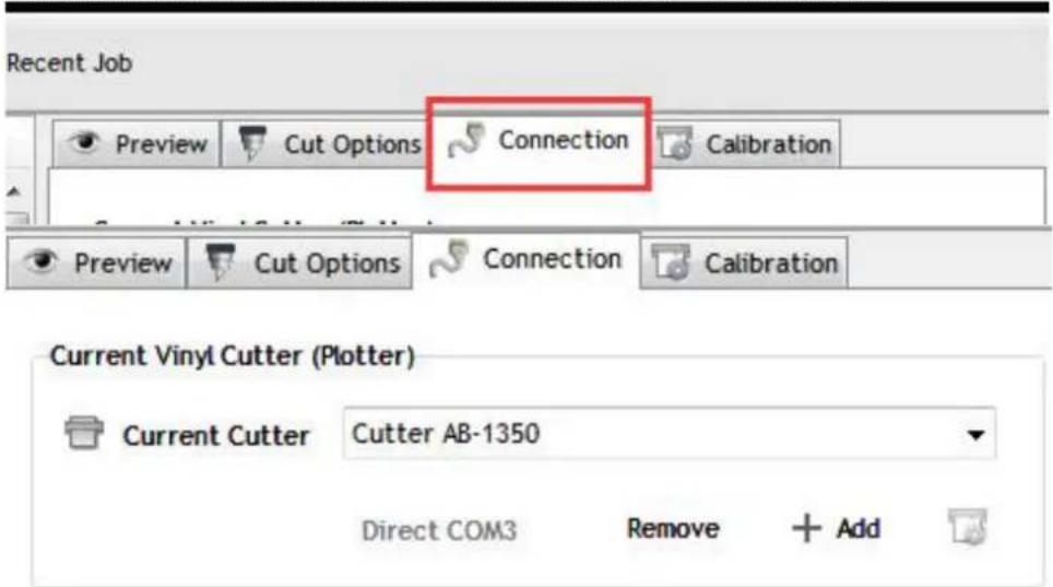 MSW PLO-1350 - Collegamento del software con la macchina - 3