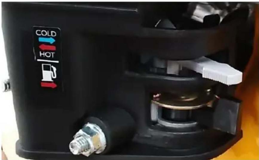 MSW GP-110 - Starten des Motors - 1