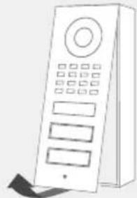 DoorBird D1100E - DISASSEMBLING THE FRONT PANEL - 6